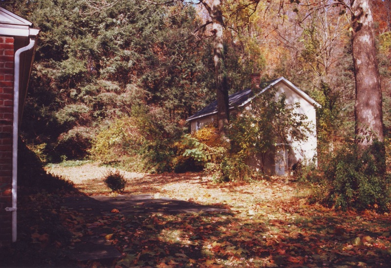 Backyard Designs - European Courtyard in Edgemont - Before