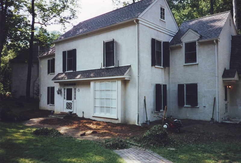 Landscaping Ideas - Formal Garden in Bryn Mawr - Before