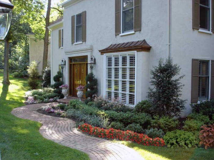 Landscaping Ideas - Formal Garden in Bryn Mawr - After